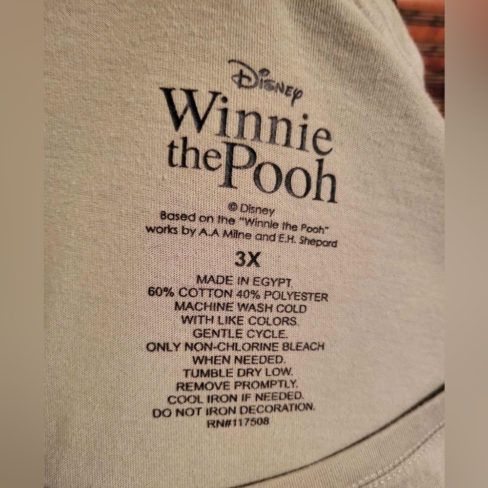 Disney Gray Winnie the Pooh Tee - Picture 2 of 4